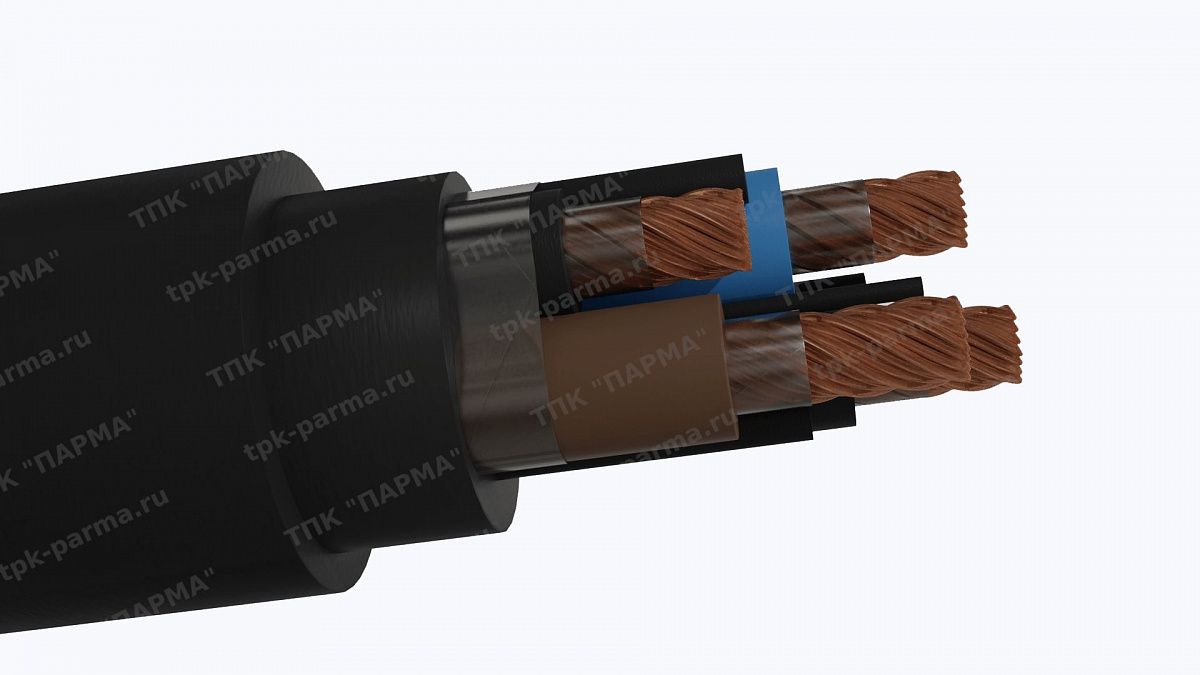 Фотография провода Кабель КПГУ 3х120