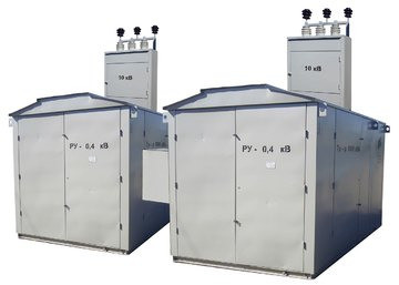 Подстанция 2КТПн 1000/10/0,4 кабель-кабель
