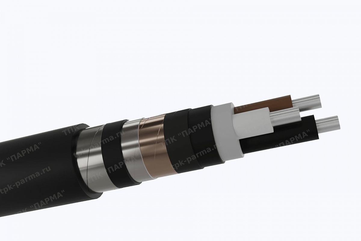 Фотография провода Кабель АВБШвнг(A) 3х95 - 6кВ