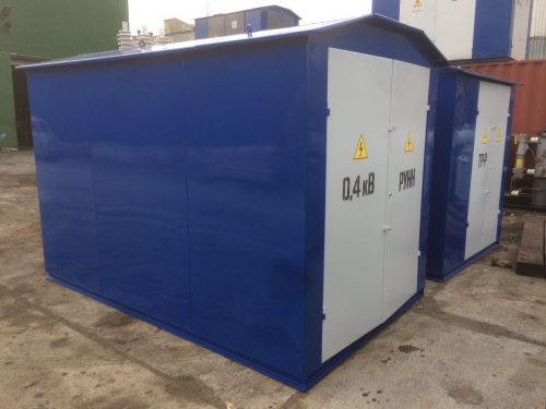 Подстанция КТПН-П-К/К 100/6/0,4 1-РВЗ + 2-ВНА проходная