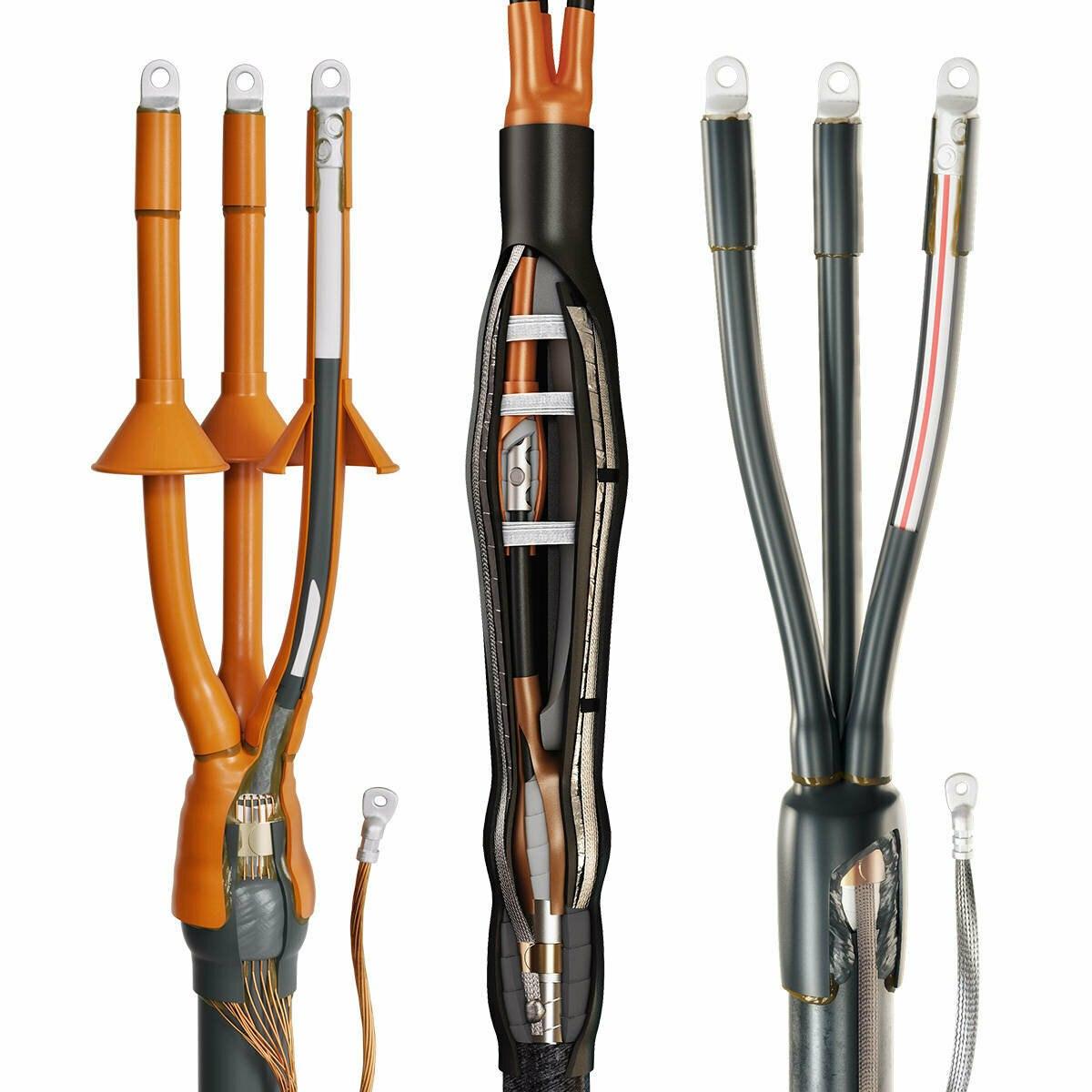 Муфта кабельная 1 ПСТнгLS-HF-35 (70-120)3ф М