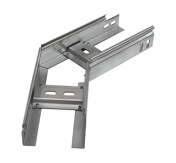 Угол горизонтальный лестничный 45' YGL45*400*100*2,0 ZN