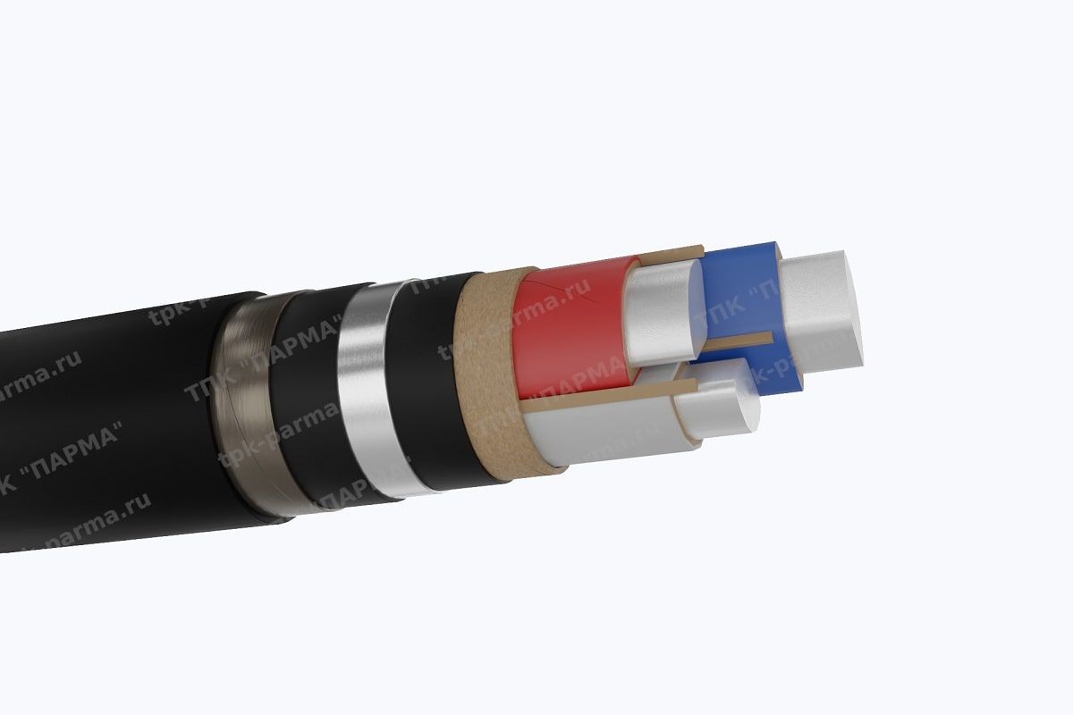 Фотография провода Кабель АСШв 3х10 - 6кВ