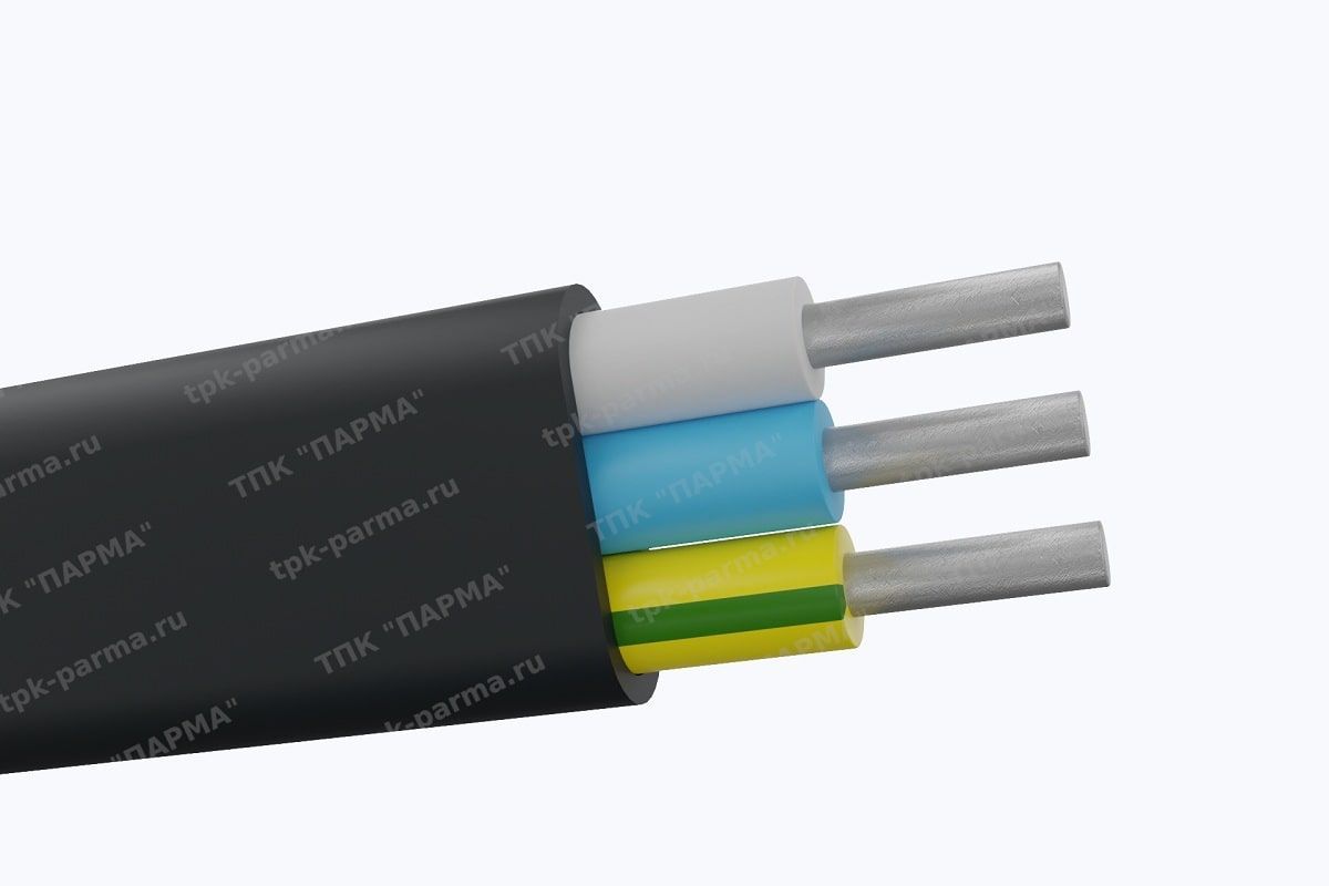 Фотография провода Кабель АПвВГ-П 3х2,5
