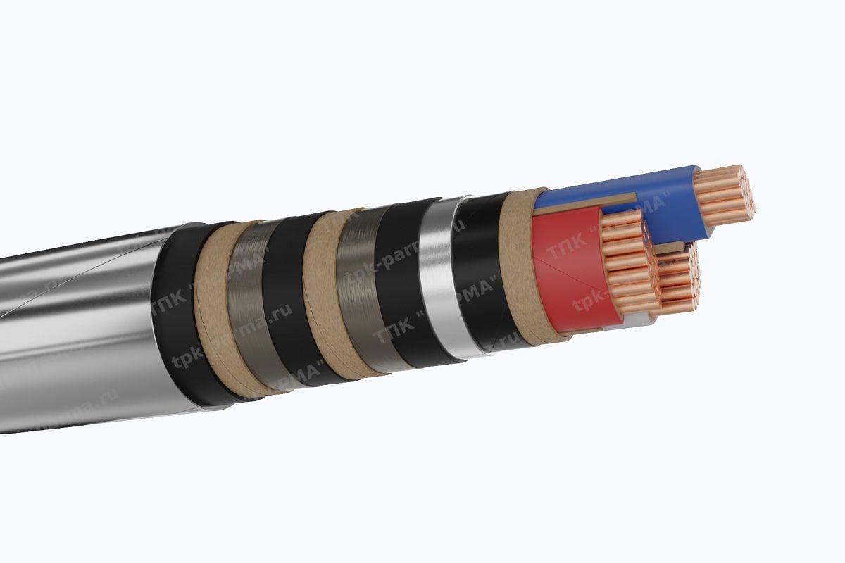 Фотография провода Кабель ЦСБГ 3х50+1х25 - 1кВ