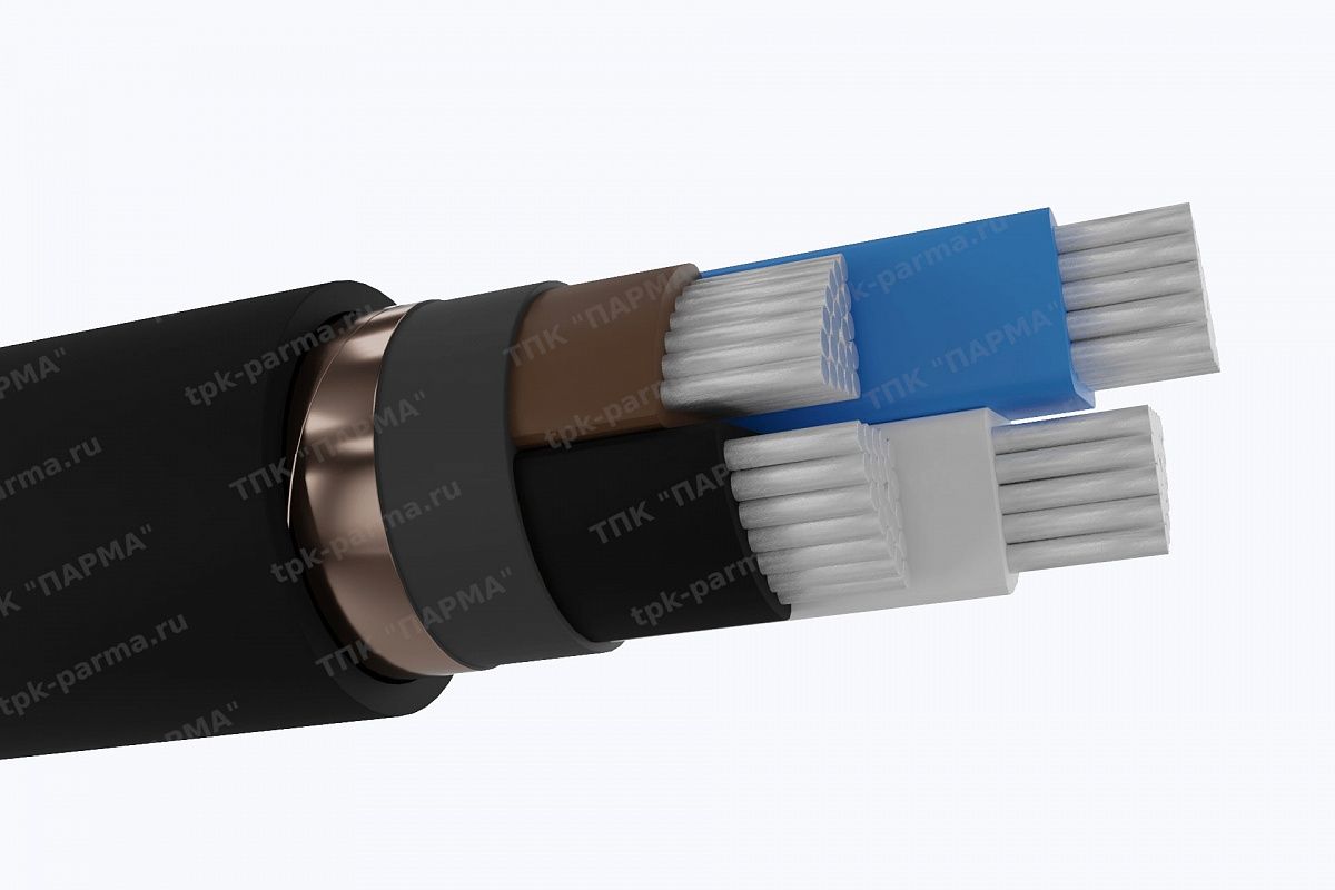 Фотография провода Кабель АВВГЭ 5х35 - 1кВ