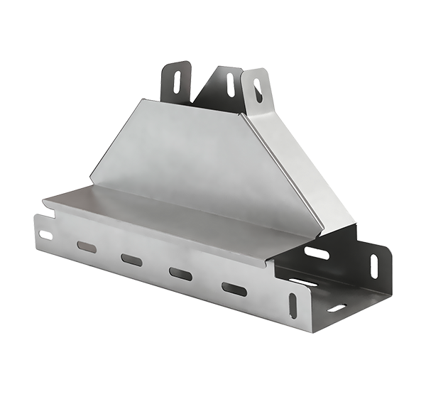 Т ответвитель вертикальный вверх с разворотом 90' STOVVR90*200*50*1,0 HDZ