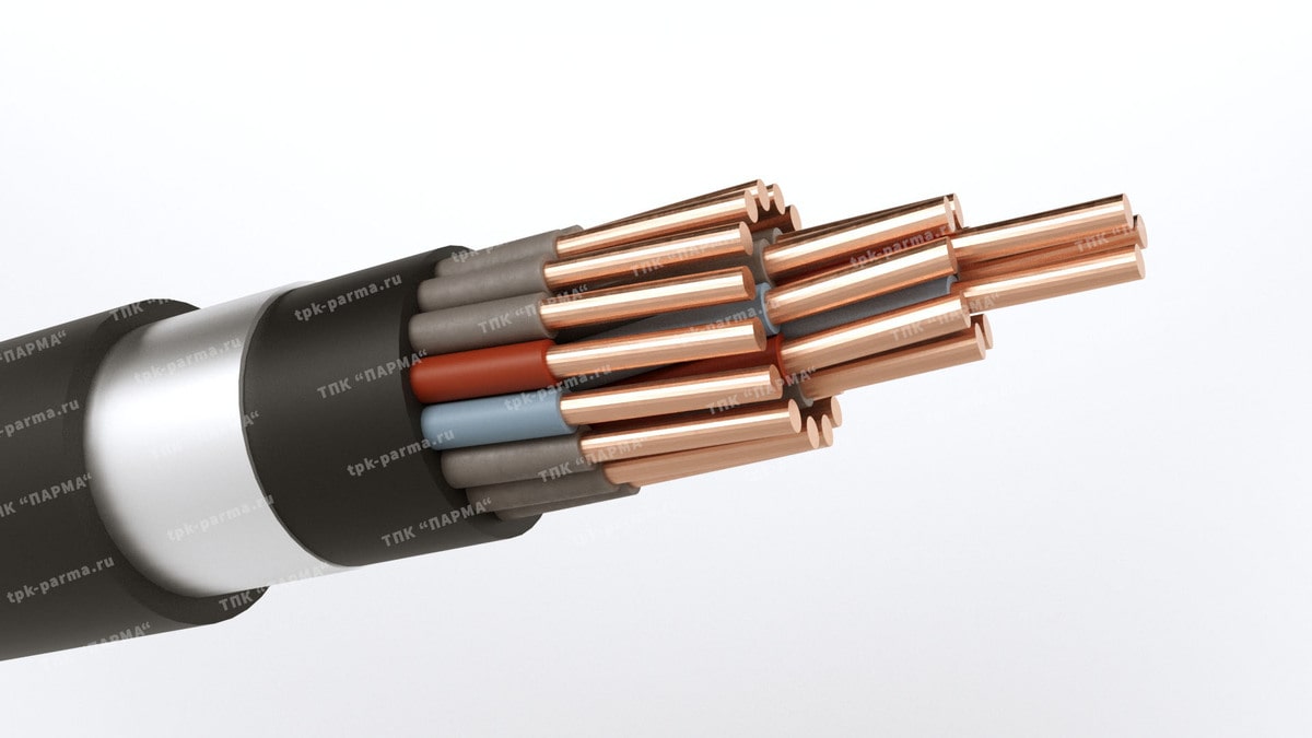 Фотография провода Кабель КПБбШв 37х0,75