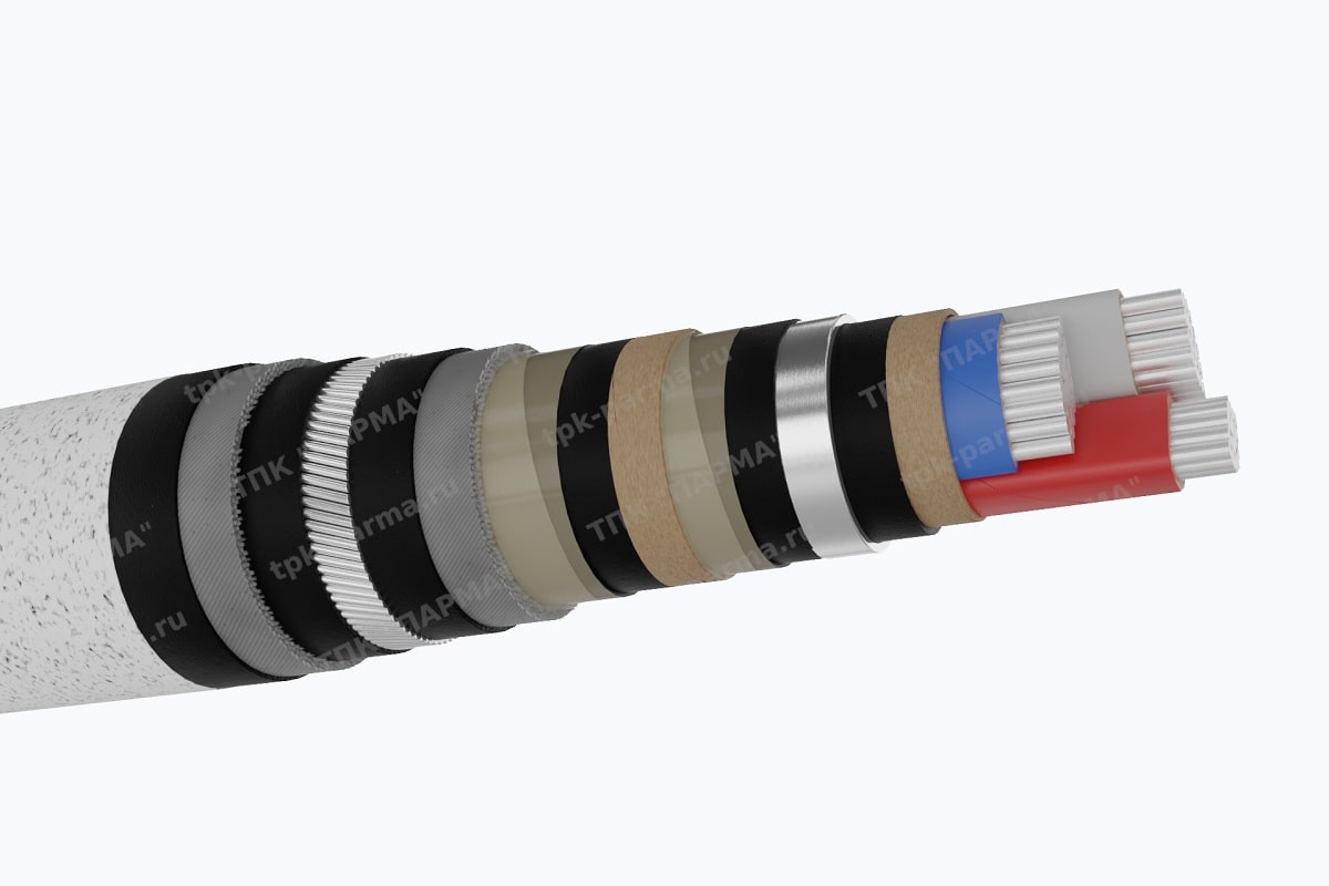 Фотография провода Кабель ААП2л 3х16 - 6кВ