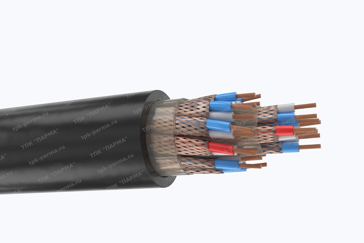 Фотография провода Кабель КУВ 37х(2х0,2)э