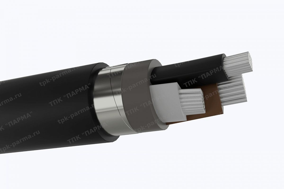 Фотография провода Кабель АВБШвнг(A)-ХЛ 3х70 - 1кВ