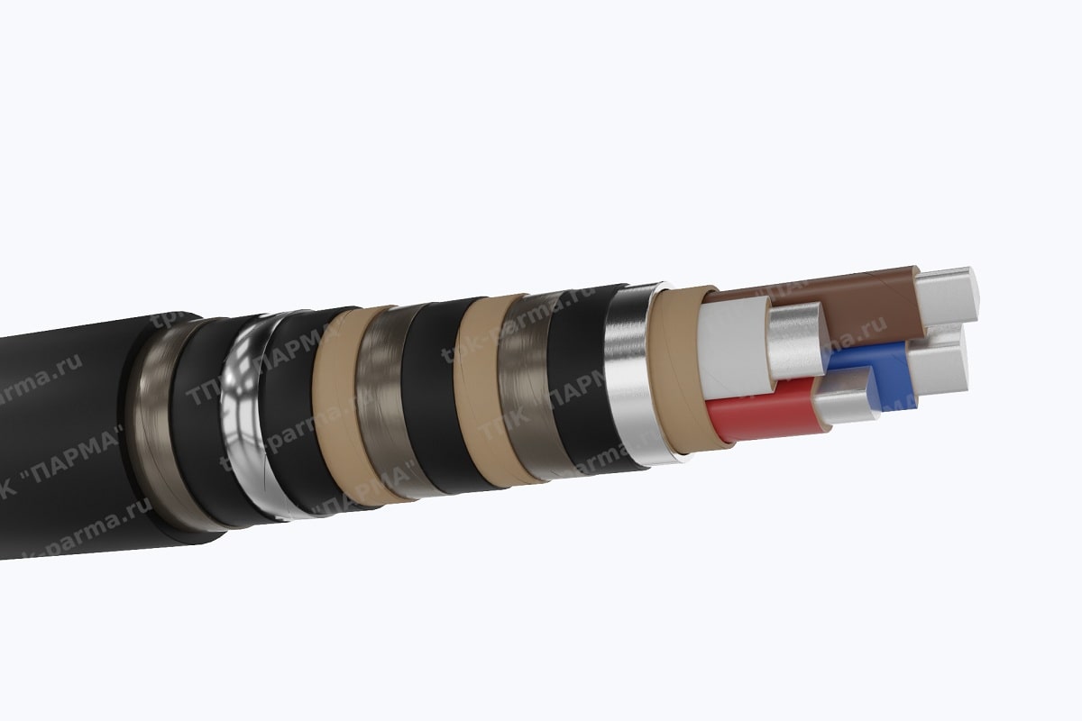 Фотография провода Кабель ААБ2лШп 4х25 - 1кВ