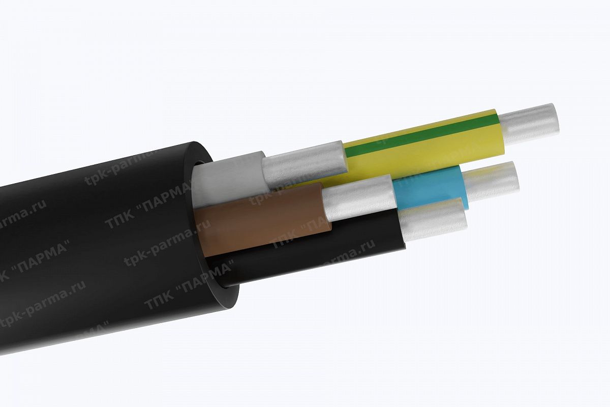 Фотография провода Кабель АВВГнг(A)-LSLTx 5х4