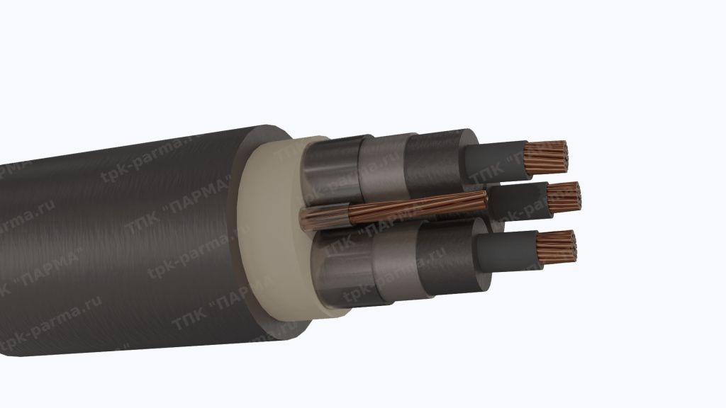 Фотография провода Кабель КГЭ 3х10+1х6,0 - 6кВ