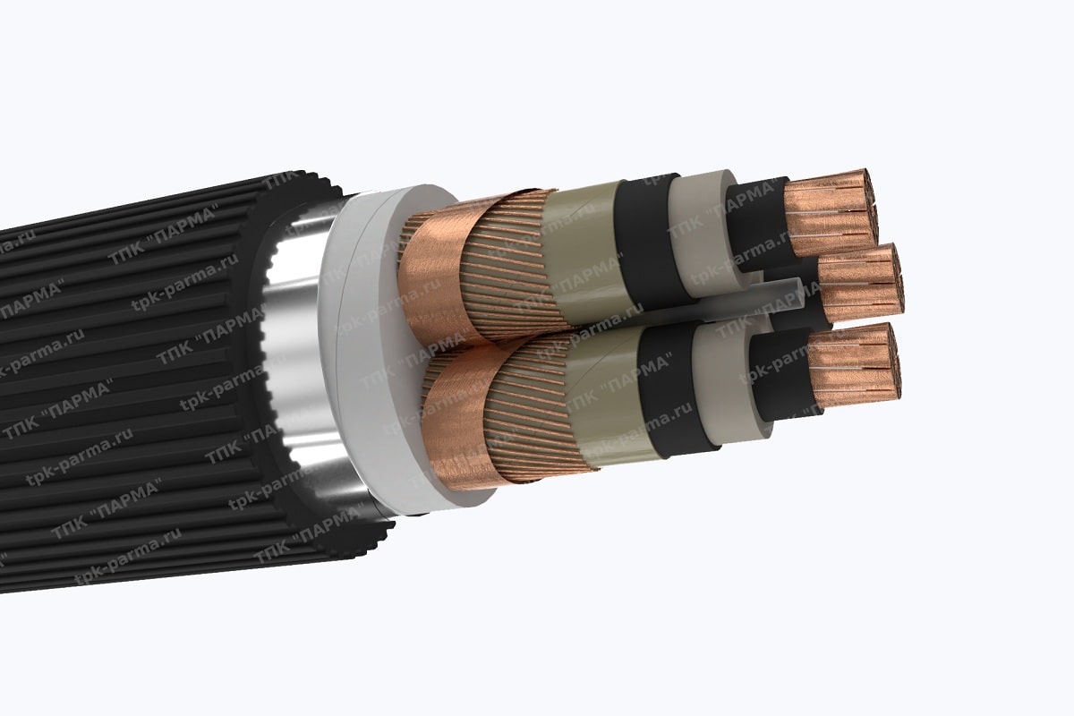Кабель ПвПу2г 3х240/50 - 10кВ